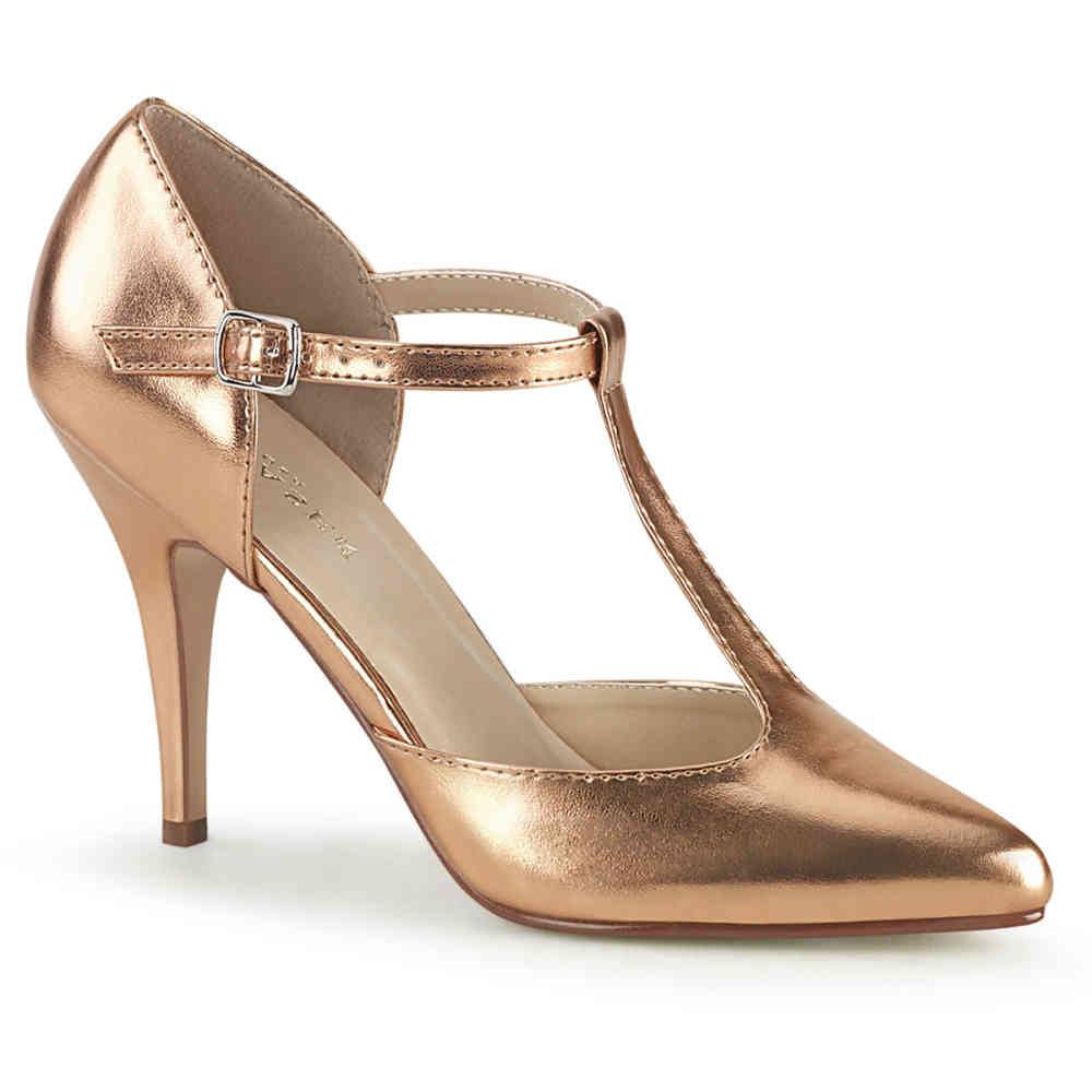 Pleaser - VANITY415 High heels - Gold coloured Product image
